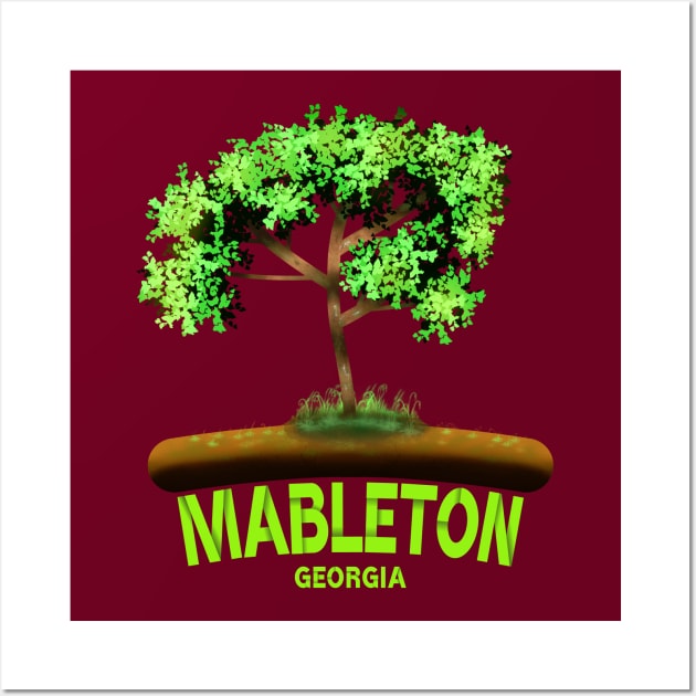 Mableton Georgia Wall Art by MoMido